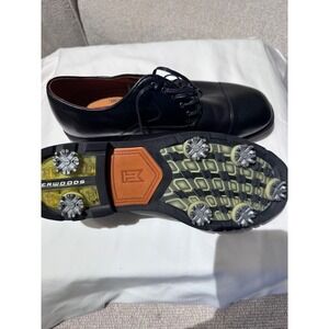 Nike Air Zoom Tiger Woods Goretex Golf Shoe Black NWOT Mens Size 9